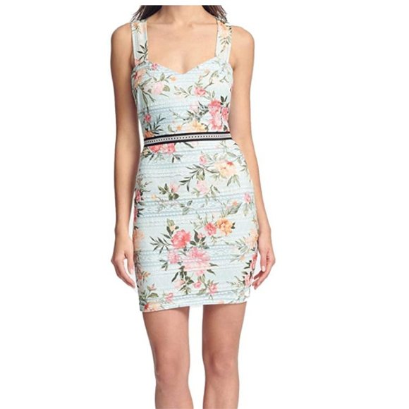 Guess Dresses & Skirts - GUESS Womens Dress Light Sheath Floral Mini
